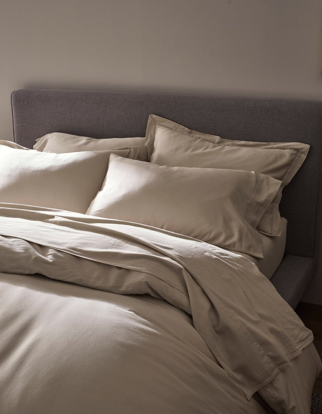 Soft-Wash Cotton Bedding Deluxe Bundle - Silk