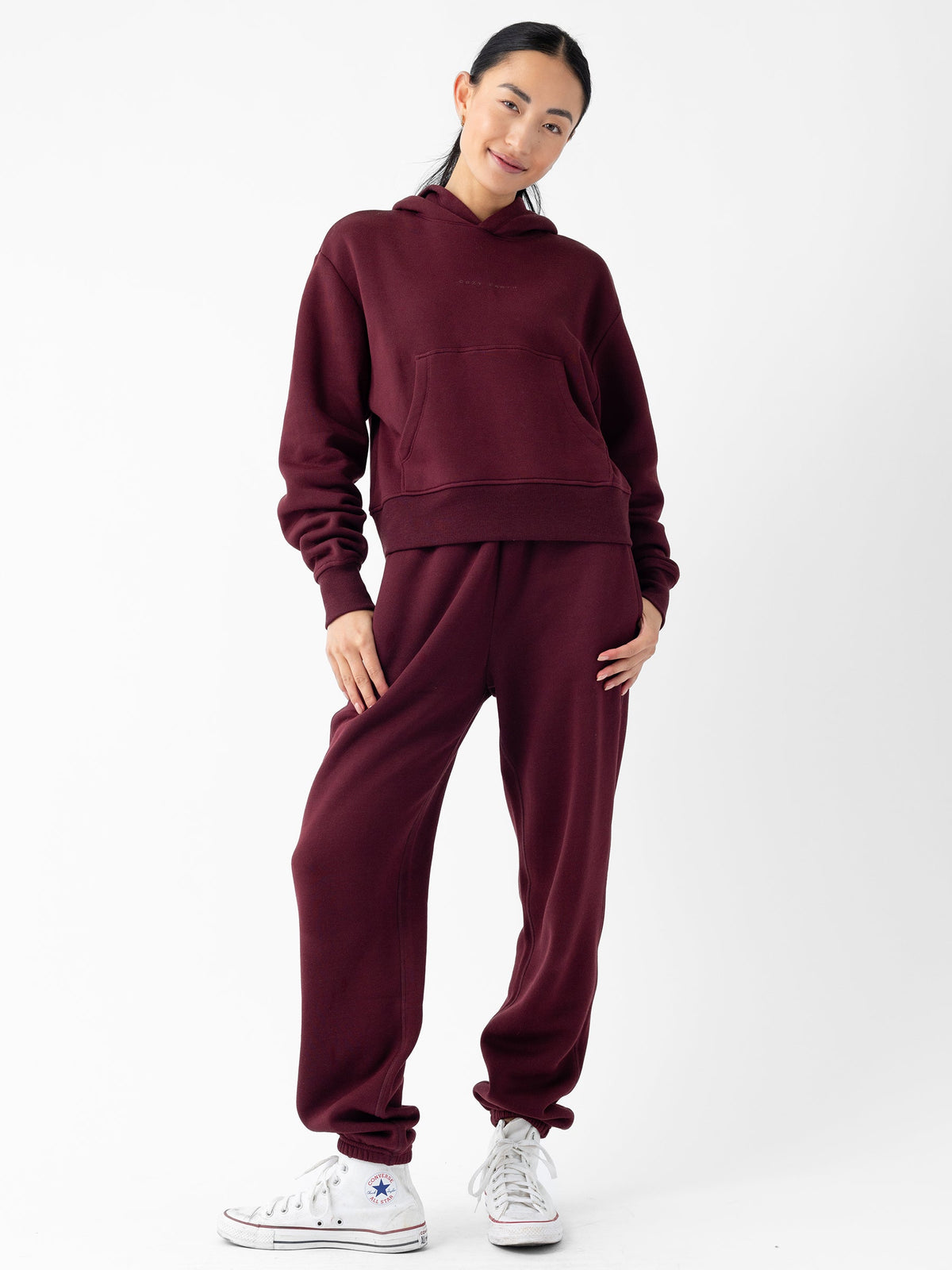 Women's CityScape Cropped Hoodie - Last Chance