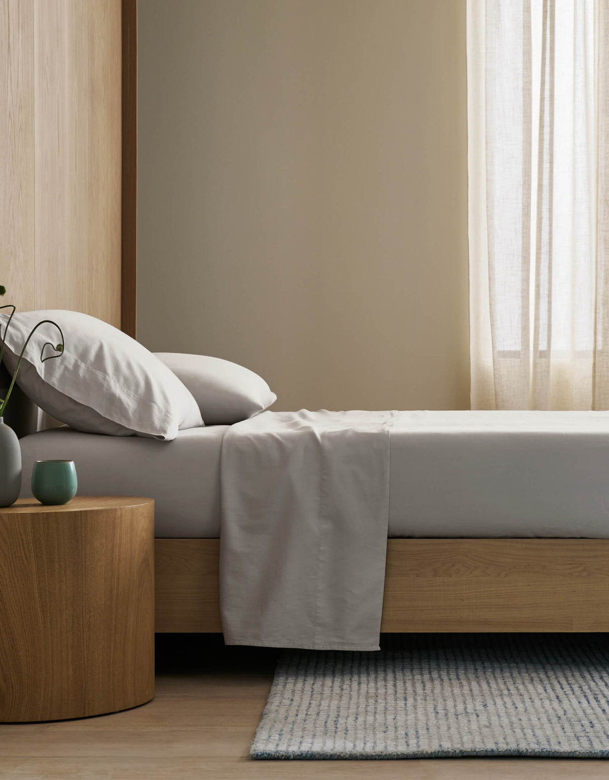 Soft-Wash Cotton Flat Sheet