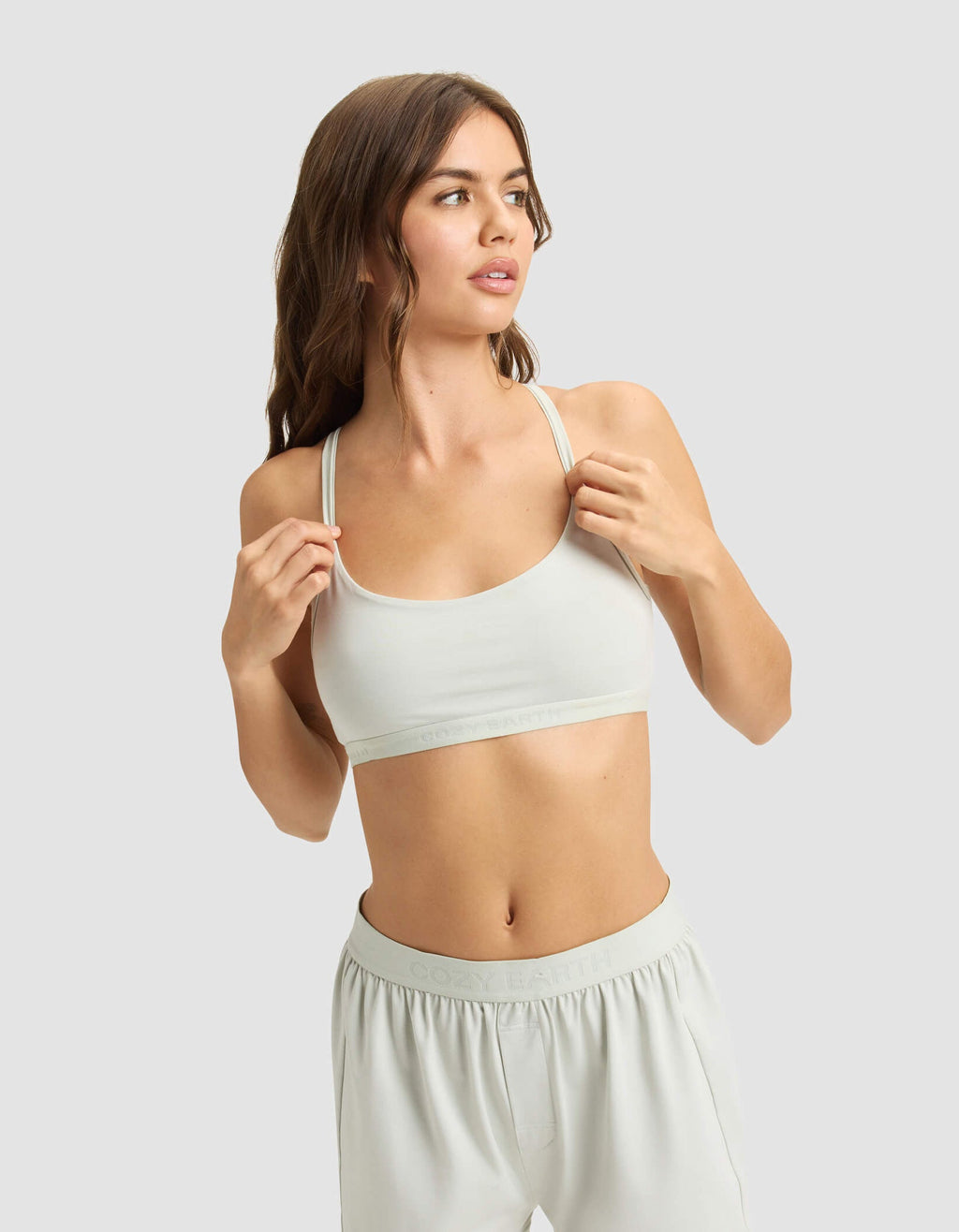 Women's First Layer Pajama Soft Bra & Boxer Short Set