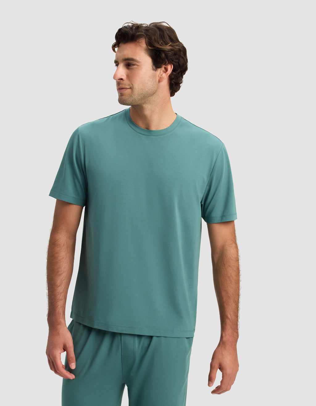 Men's First Layer Pajama Short Sleeve Tee & Short Set
