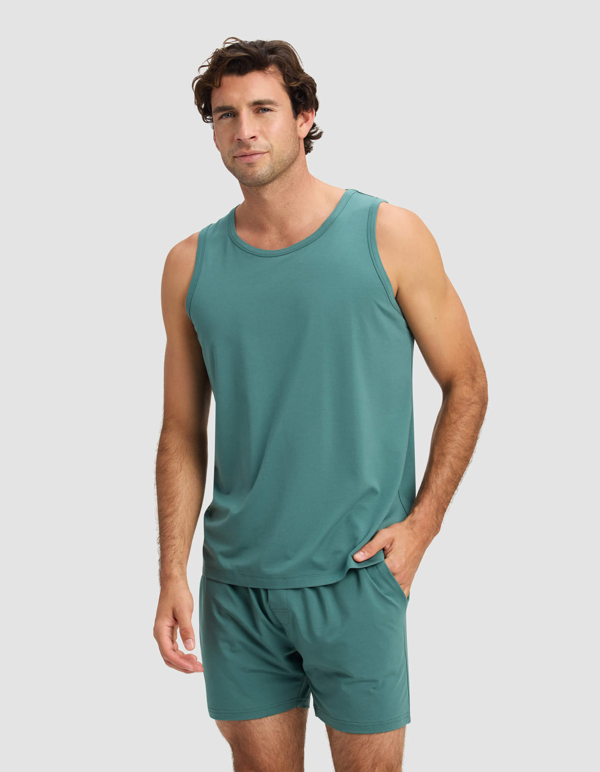Men's First Layer Pajama Tank & Short Set