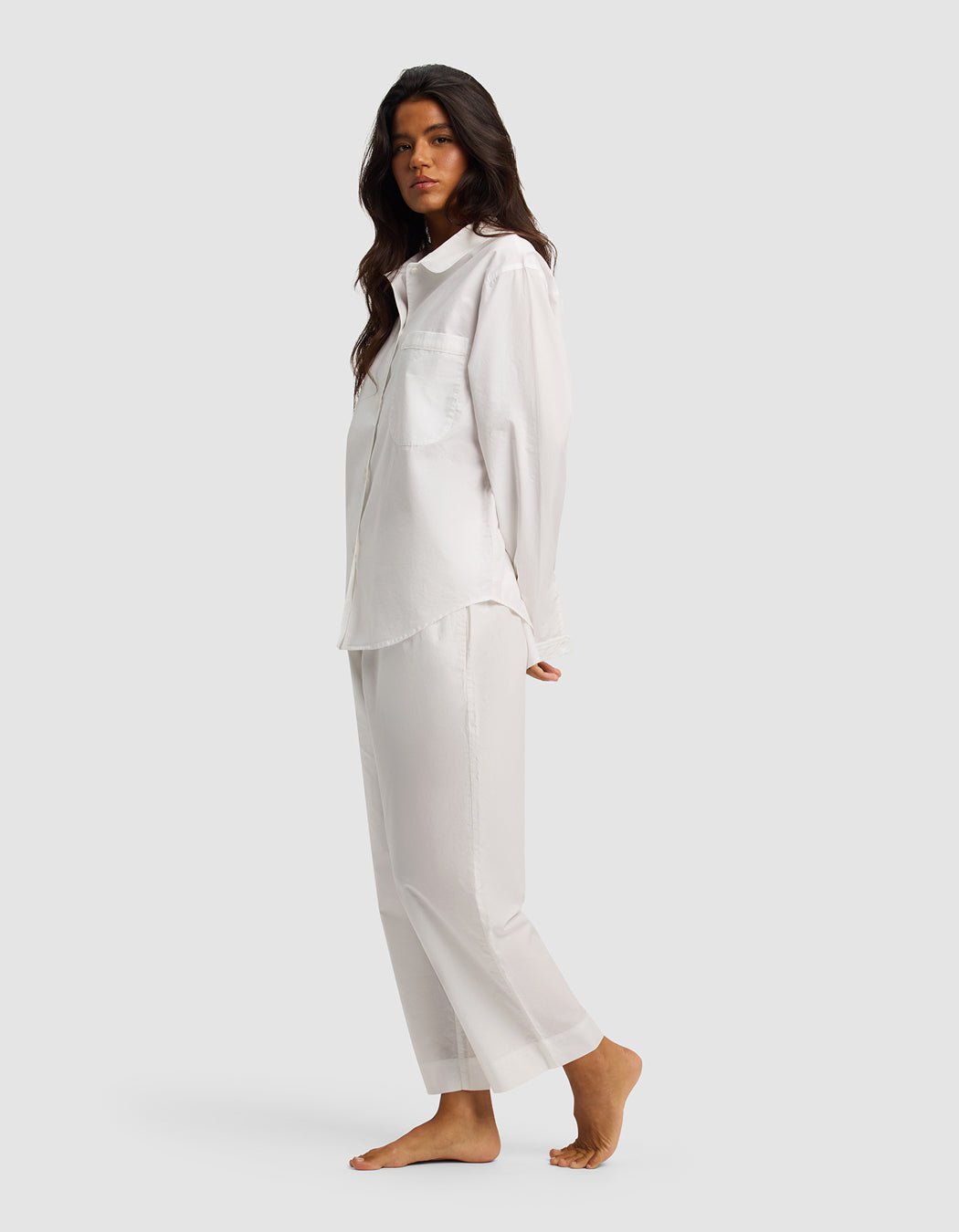 Women's Sutton Long Sleeve Cropped Pajama Set