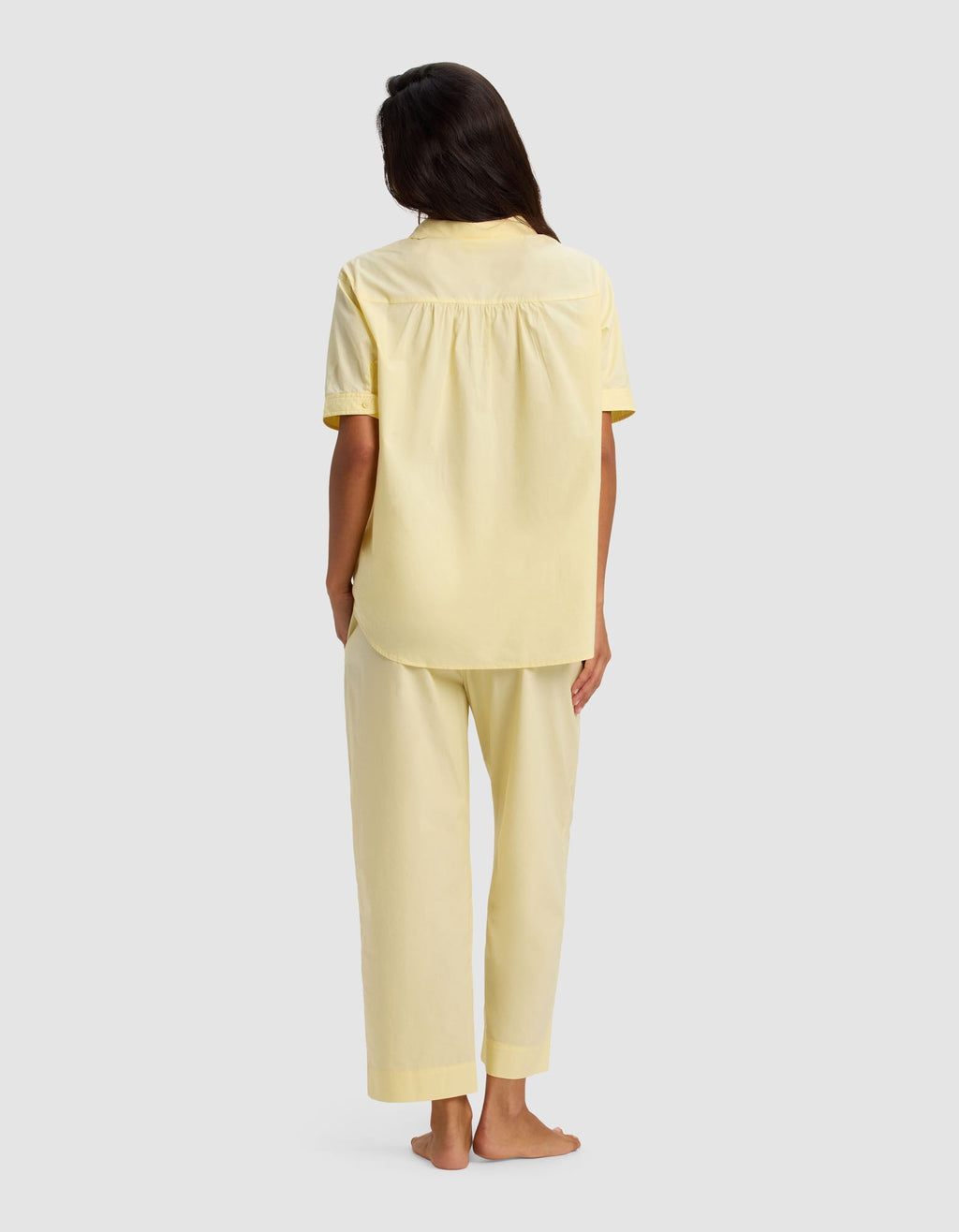 Women's Sutton Short Sleeve & Cropped Pajama Pant Set