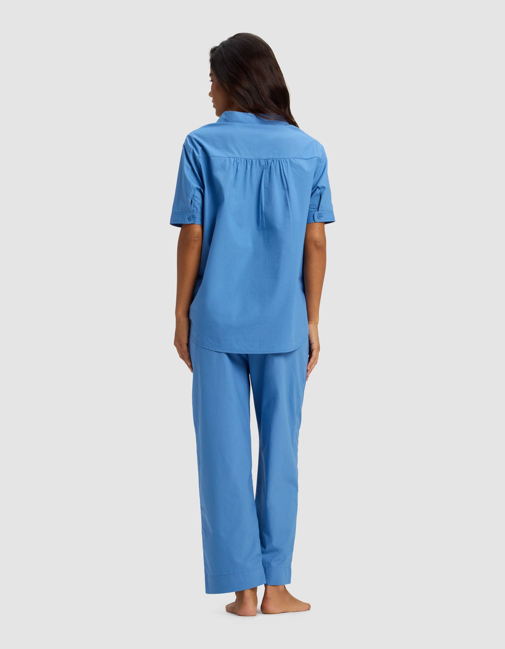 Women's Sutton Short Sleeve & Cropped Pajama Pant Set