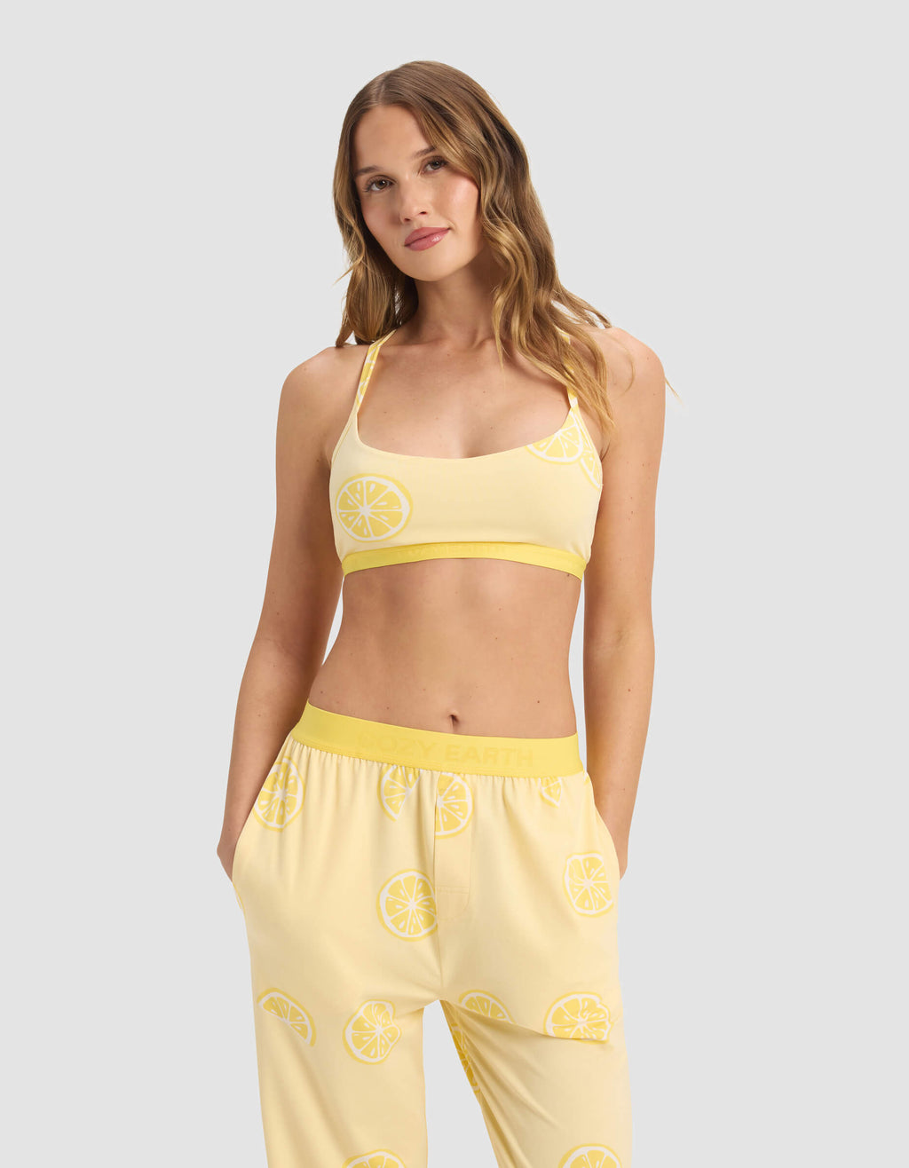 Women's First Layer Pajama Soft Bra & Pant Set