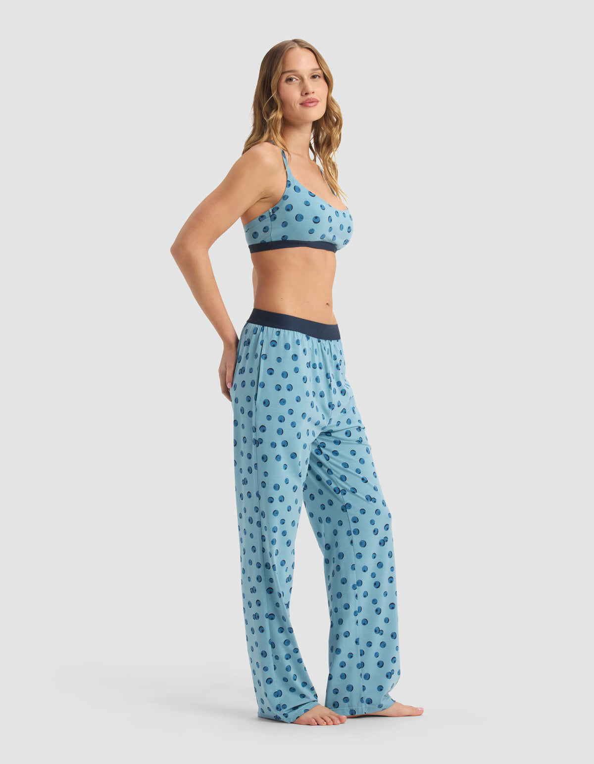 Women's First Layer Pajama Soft Bra & Pant Set