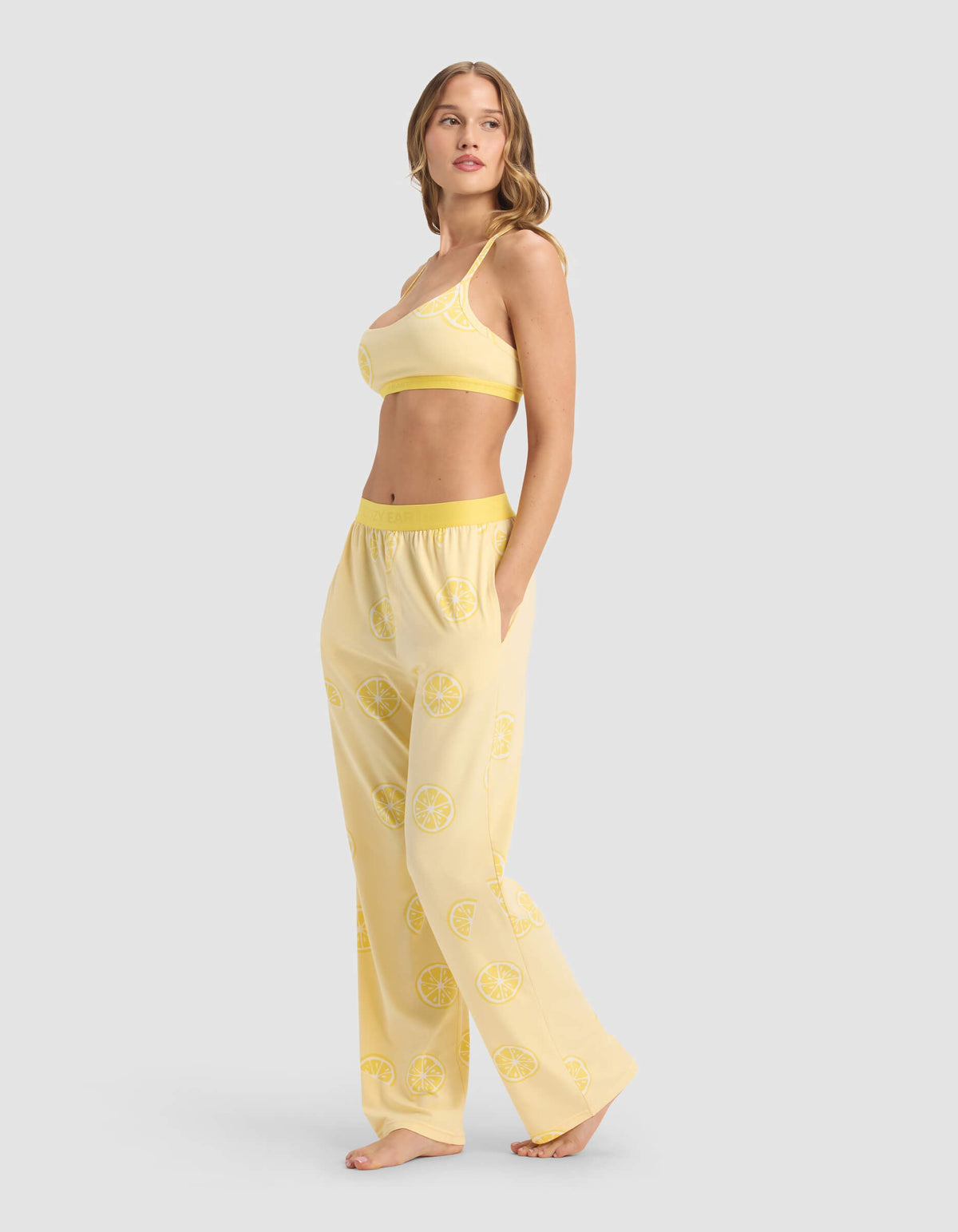 Women's First Layer Pajama Soft Bra & Pant Set